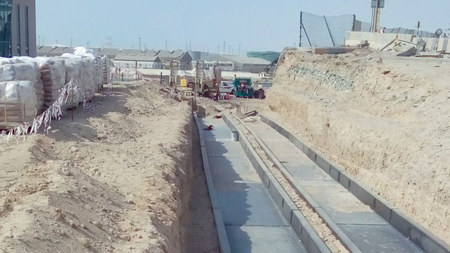 400kV Cable Works between Sas Al Nakheel, Mahawi and Mussafah